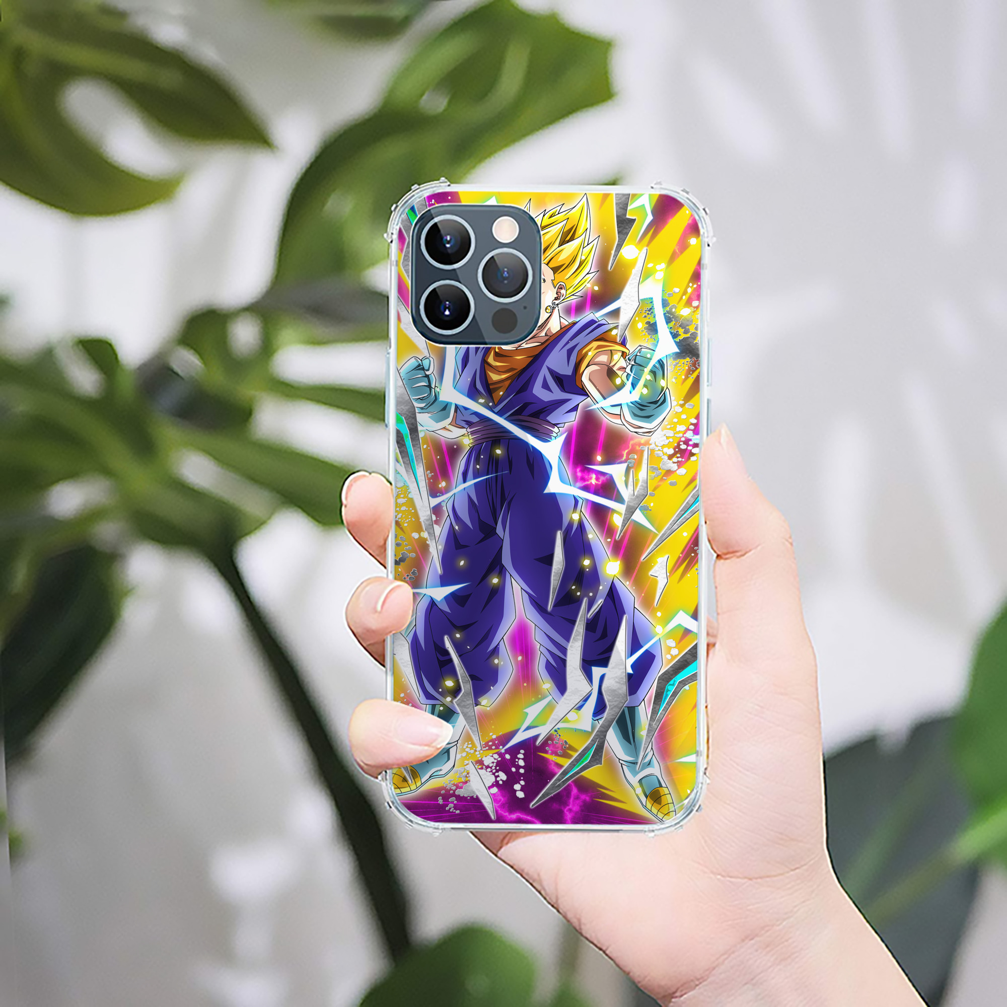 （画像用） ドラゴンボール DRAGON BALL 【iPhone 12シリーズ対応】透明スマホケース（クリアソフトケース）